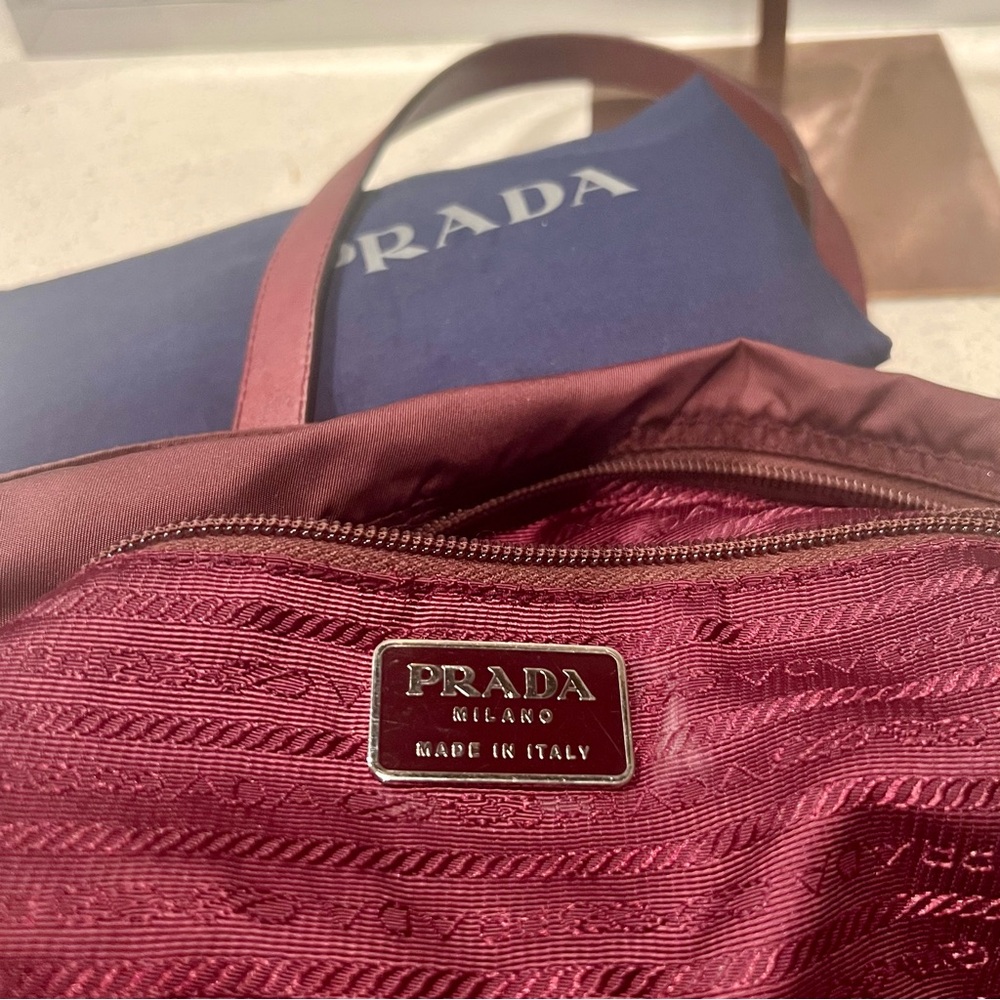 Prada Nylon Tote Bag EUC - Picture 9 of 11